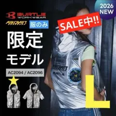 2026年限定モデルカラー✳︎AC2094HBL ハイバック メタリックシルバーＬのサムネイル