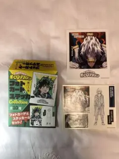 僕のヒーローアカデミア 死柄木弔 シール フォトカード 爆豪勝己 轟焦凍