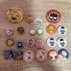 缶バッジ　キャラクター　まとめ売り　セット　平成　レトロ　2000年代