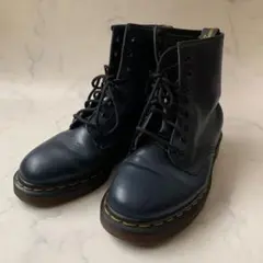ドクターマーチン英国製　ダークネイビー 8ホール　24cm