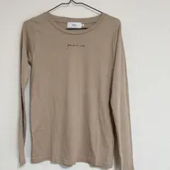 未使用✨AZUL BY MOUSSY 長袖カットソー ベージュ 【S】