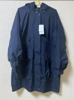 無印*UNIQLO好きフード付きコートおしゃれ