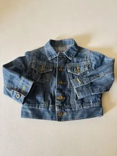 デニムジャケット 80cm コットン100%
