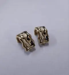 ヴィンテージ GIVENCHY イヤリング 大振り エナメル ゴールド系