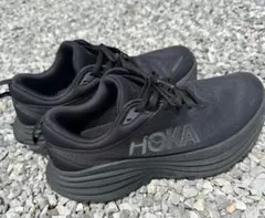 HOKA BONDI 8ワイド ホカオネオネ ボンダイ8 ブラックのサムネイル