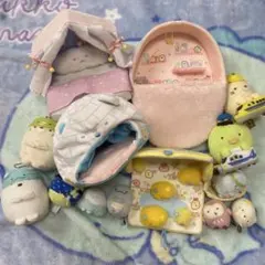 すみっコぐらし てのりぬいぐるみ ハウス 小物セット まとめ売り