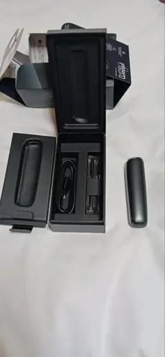 たろう様専用　Ploom Aura Jet Black 本体 充電ケーブル付き