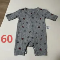 UNIQLO ユニクロ　リス柄　ロンパース 60cm