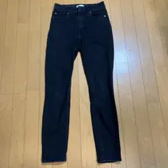 H&M スキニーデニム ブラック EUR38(M)