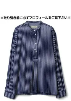 45R 薄オックスのビッググーグーシャツ インディゴ45rpm - メルカリ