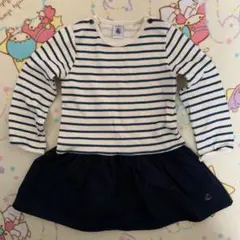 プチバトー　ワンピース　24m/86cm