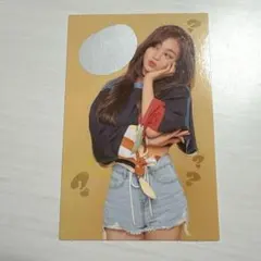 TWICE ジヒョ What is Love? トレカ