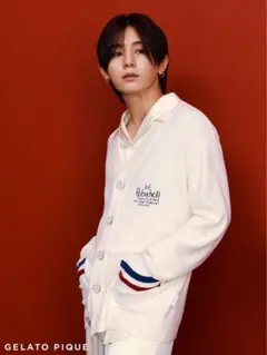 ジェラピケ　山田涼介 スムーズィーシルクカーディガン S-Mサイズ