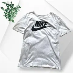 訳あり NIKE ナイキ Tシャツ 白 S 160 170 ロゴT リメイク素材のサムネイル