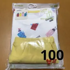 ユニクロ　パジャマ　長袖　モンスターズインク　ディズニー　100