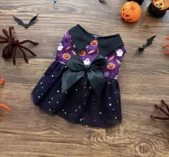 ハロウィン ペット用 コスチューム ドレスMサイズ