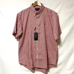 新品 POLO 半袖ボタンダウンシャツ ギンガムチェック XL相当のサムネイル