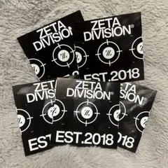 ZETA DIVISION　ロゴステッカーセット　TGS2025　特典ノベルティ