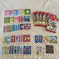 サンリオキャラクター シール・ステッカーセット(バラ59枚、未開封6セット)