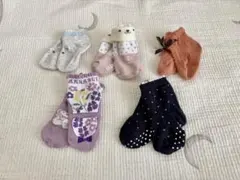 【即日発送】ベビー靴下セット7〜11センチ　ANNA SUIなどまとめ売り5足