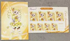YESプリキュア5 両面ポスター#O 設定画キュアレモネード 裏はキュア