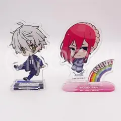 ブルーロック　凪誠士郎　千切豹馬　アクリルスタンド　2点セット　セリア　ドンキ