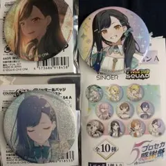 プロセカ 白石杏 ビビバス ブルフェス 幼少期 缶バッジ グリ缶 - メルカリ