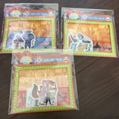 ズートピア2 Happyくじ K賞 ステッカー　3種セット