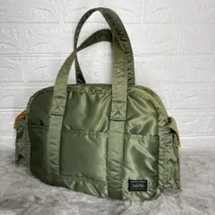 PORTER TANKER Duffle Boston Bag Green S