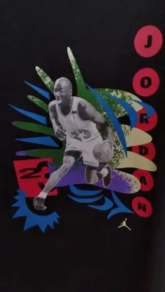 Jordan マイケルジョーダン Tシャツ ブラック М AIR JORDANのサムネイル