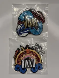 ファイナルファンタジーX ラバーキーホルダー リュック ワッカ 2個セット くじ