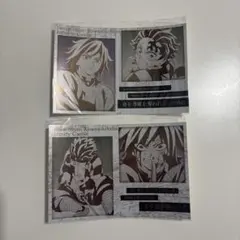 鬼滅の刃　メタリックポストカード2枚