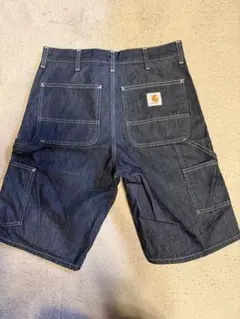 Carharttデニムハーフパンツ リジット