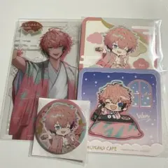 にじさんじ 赤城ウェン スイパラ 特典 コースター クリアカード 缶バッジ