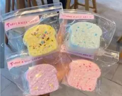 もちもち触感！スクイーズ ストレス解消グッズ 可愛いデザイン 癒し　2個セット