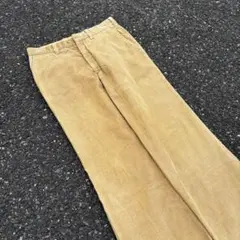 60〜70s フレアコーデュロイパンツ　細畝　ユーロビンテージ　スペイン製