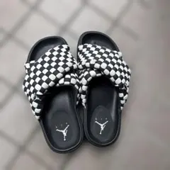 Jordan チェック柄 スポーツサンダル