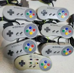 スーパーファミコンコントローラー７個セット