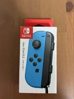 任天堂switch ジョイコン左ネオンブルー