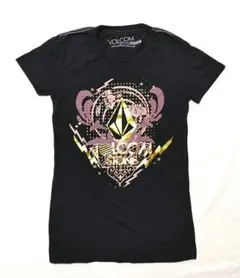 VOLCOM ボルコム ロゴプリント ブラック Tシャツのサムネイル