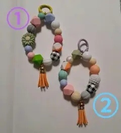 ★★★③★★★ビーズチャーム　2個セット