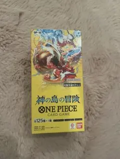 ワンピースカード 神の島の冒険 1box テープカット