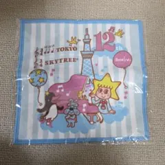 ハローキティ ソラカラちゃん 東京スカイツリー ミニタオル ハンカチ