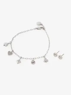 DIESEL チャーム ブレスレット シルバーカラー - メルカリ
