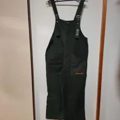 LIME.INC ダークグリーン サロペット