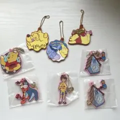 くまのプーさん ストラップ 8個セット 一番くじ