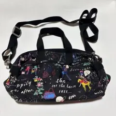 レスポートサック ショルダーバッグ 7507 新品未使用 タグ付き 犬 刺繍
