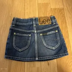 Lee デニムスカート キッズ　120センチ　オーガニックコットン