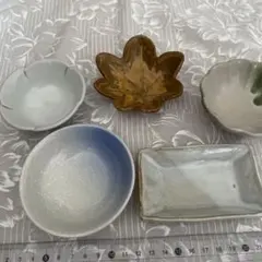 小皿 5枚セット 陶磁器のサムネイル