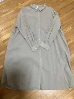 クラウドナイン　シャツワンピース　M-L